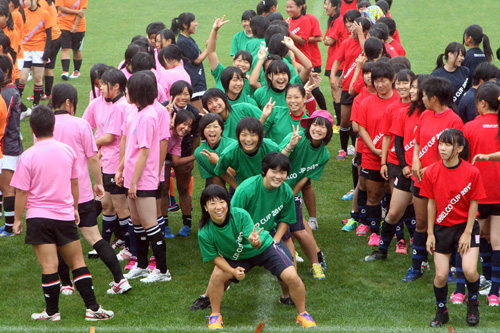石見智翠館 柔らかい ラクビージャージ